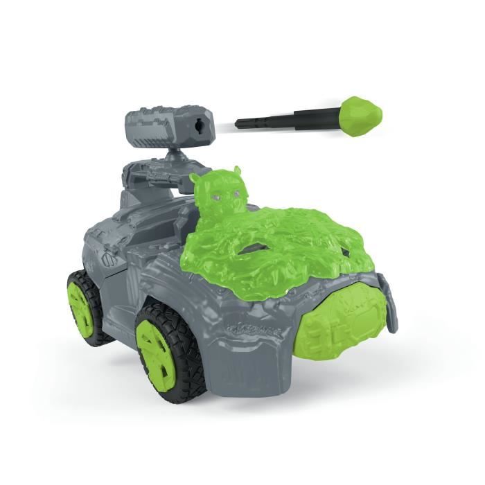 Crashmobile de Pierre avec Mini Creature Coffret voiture avec figurine fantastique Schleich 42670 Eldrador Creatures