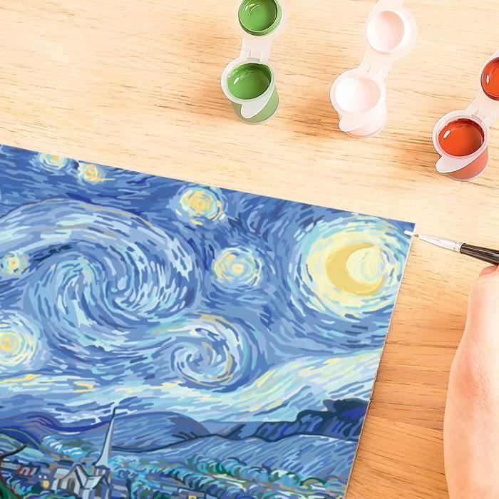 CreArt grand format 30x40 cm Van Gogh La nuit étoilée Des 14 ans 23518 Ravensburger