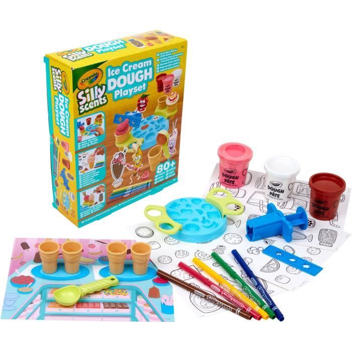 Créatif - CRAYOLA - La Fabrique de Glaces - Crée des glaces en pâte a modeler! Des 4 ans