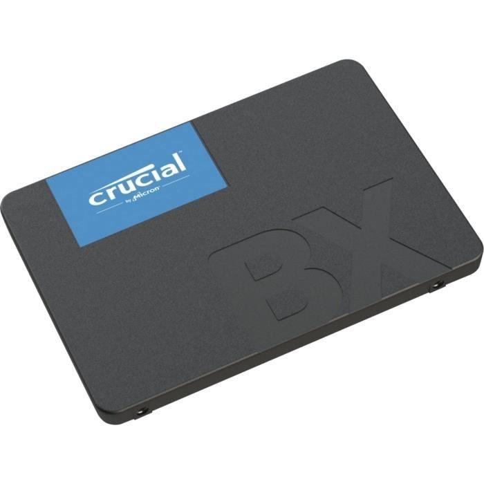 CRUCIAL - Disque SSD Interne - BX500 - 500go - 2,5 pouces (CT500BX500SSD1) - Paloma Tech