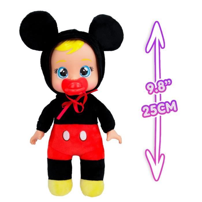 Cry Babies Tiny Cuddles Disney Mickey - IMC Toys - 917903 - Poupons a fonctions