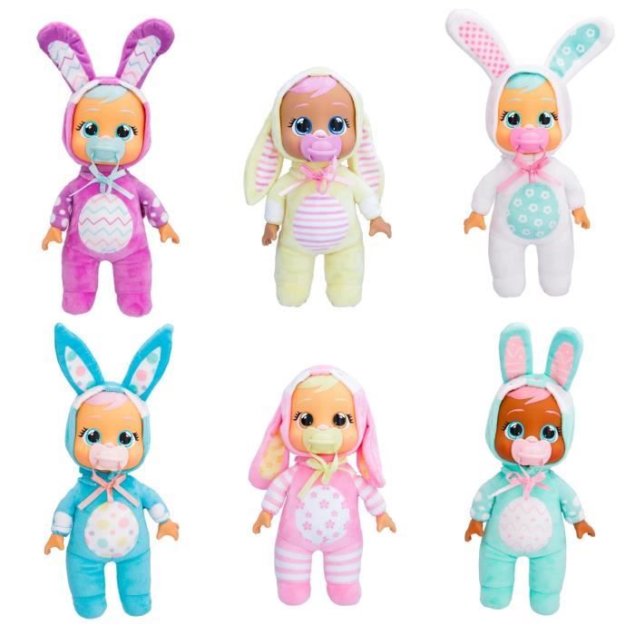 Cry Babies Tiny Lapin de Pâques Brook - IMC Toys - 908574 - Poupons a fonctions