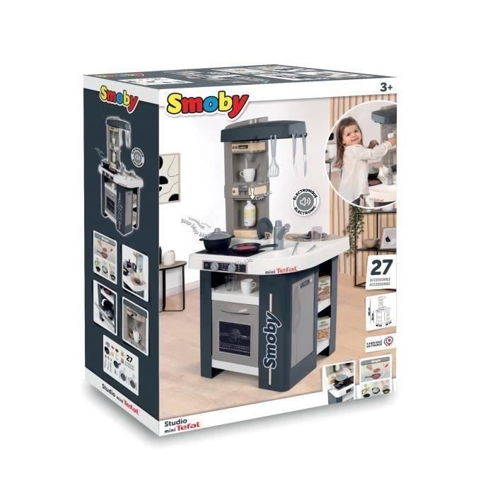 Cuisine Tefal Studio pour enfants - Smoby - 27 accessoires inclus