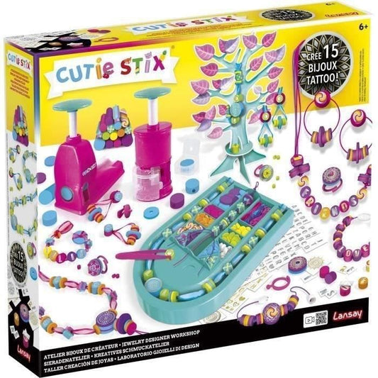 Cutie Stix - Atelier Bijoux De Créateur - Activités Artistiques - Création de Bijoux - Des 6 ans - Lansay