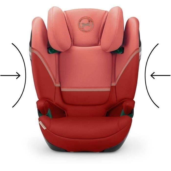 CYBEX - Siege auto évolutif Gr 2/3 Isofix - Solution S2 i-Fix - Hibiscus Red