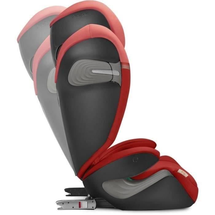 CYBEX - Siege auto évolutif Gr 2/3 Isofix - Solution S2 i-Fix - Hibiscus Red