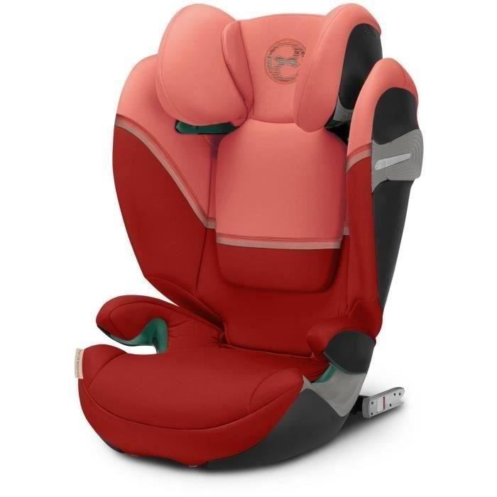 CYBEX - Siege auto évolutif Gr 2/3 Isofix - Solution S2 i-Fix - Hibiscus Red