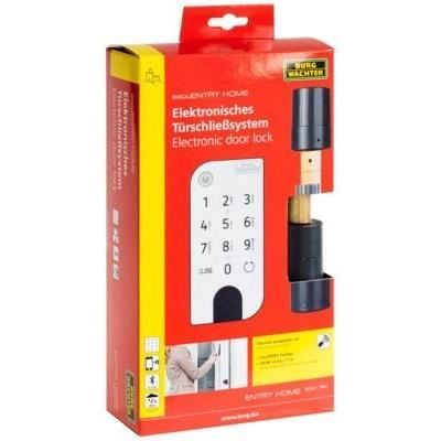 Cylindre électronique BURG-WÄCHTER secuENTRY Home 5001 avec clavier Pincode ENTRY - 6 utilisateurs