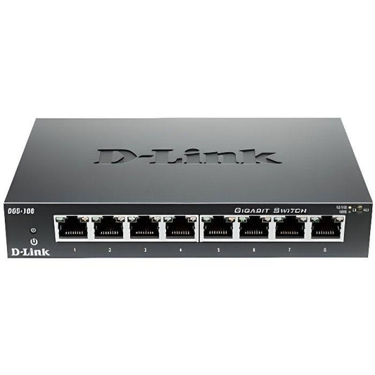 D-Link Switch 8 ports gigabit DGS108 - Paloma Tech