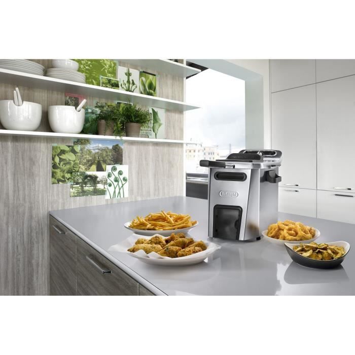 DELONGHI F44532CZ Friteuse électrique semi-professionnelle PremiumFry - Inox