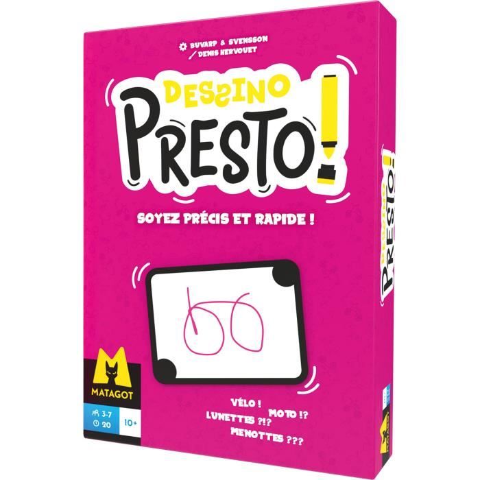 Dessino Presto - Asmodee - Jeu de société