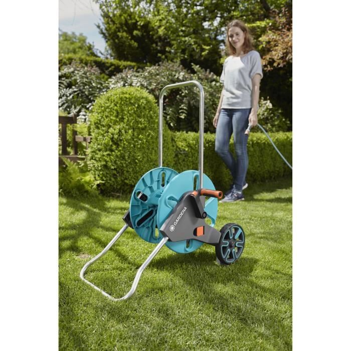 Dévidoir CleverRoll taille M GARDENA - Longueur max 60m - Pour jardin moyen - Garantie 5 ans - Paloma Tech