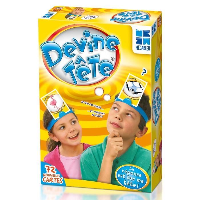 Devine tete - Jeu de société enfant - Mégableu