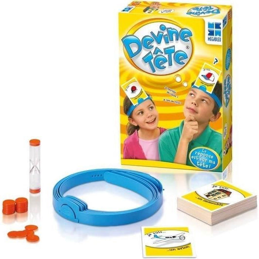 Devine tete - Jeu de société enfant - Mégableu