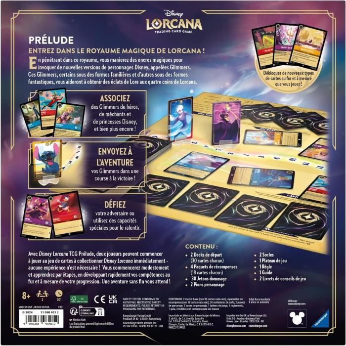 Disney Lorcana TCG: Prélude Jeu de cartes des 8 ans - 11098401 Ravensburger