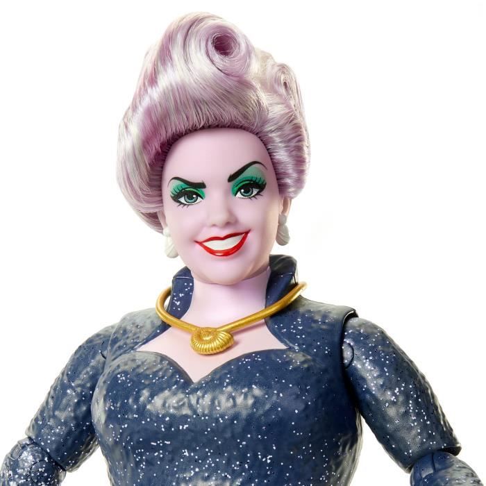 Disney-Poupée La Petite Sirene Ursula avec accessoire HLX12