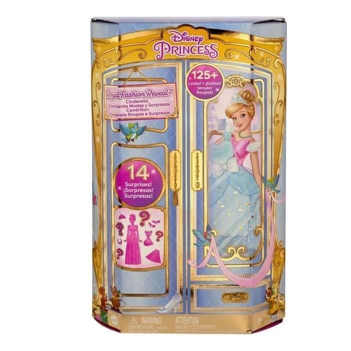 Disney-Princesses Disney-Cendrillon Royal Fashion Reveal-Poupée HMK53