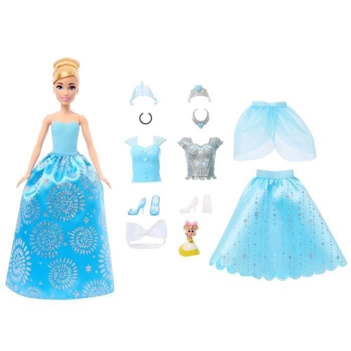 Disney-Princesses Disney-Cendrillon Royal Fashion Reveal-Poupée HMK53