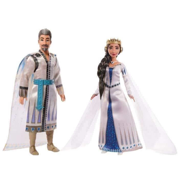 Disney-Wish-Le Roi Magnifico et La Reine Amaya du Royaume de Rosas HRC18