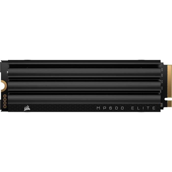 Disque SSD interne - CORSAIR - MP600 ELITE 2TB Gen4 PCIe x4 NVMe M.2 SSD - Sans dissipateur - Paloma Tech