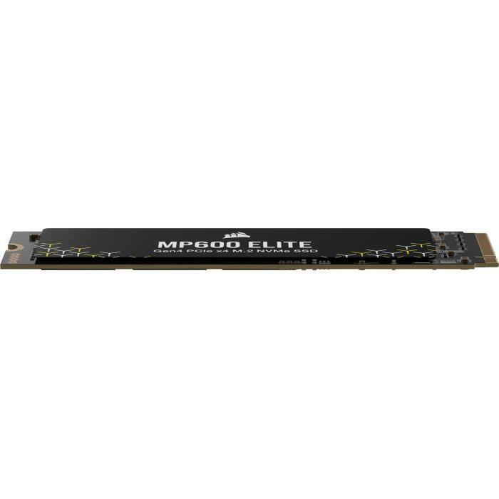 Disque SSD interne - CORSAIR - MP600 ELITE 2TB Gen4 PCIe x4 NVMe M.2 SSD - Sans dissipateur - Paloma Tech