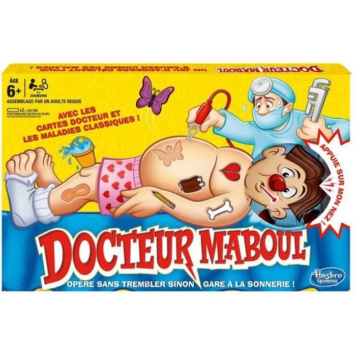 Docteur Maboul - Jeu de plateau électronique - jeu amusant pour enfants a partir de 6 ans - jeu d’intérieur