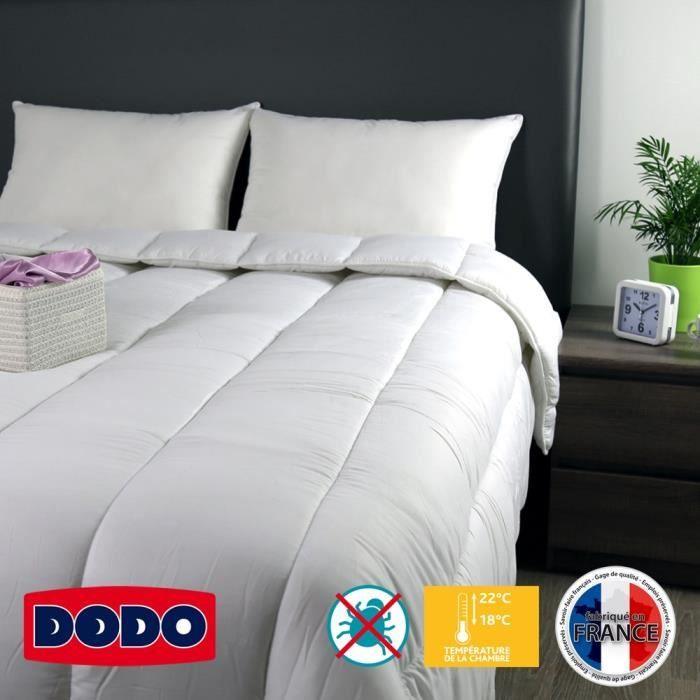 DODO Couette tempérée 350gr/m² BELLE NUIT 200x200cm - Paloma Tech