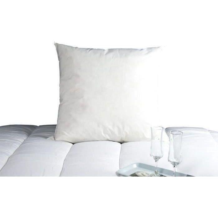 DODO Oreiller Duvet Oie MORZINE Anti-Acariens 65x65cm blanc - Paloma Tech