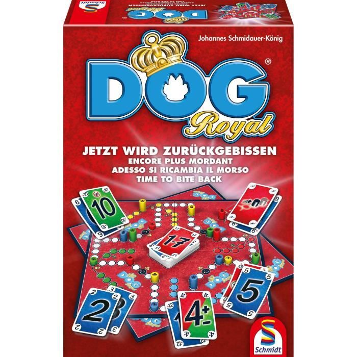 DOG royal - Jeux de Société - SCHMIDT SPIELE - Affrontez-vous dans des parties épiques de DOG avec cette version royale!