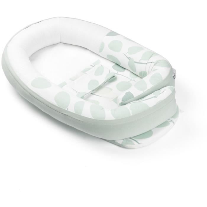 doomoo Réducteur de Lit bébé Cocoon Evolutif & Respirant Aqua Green