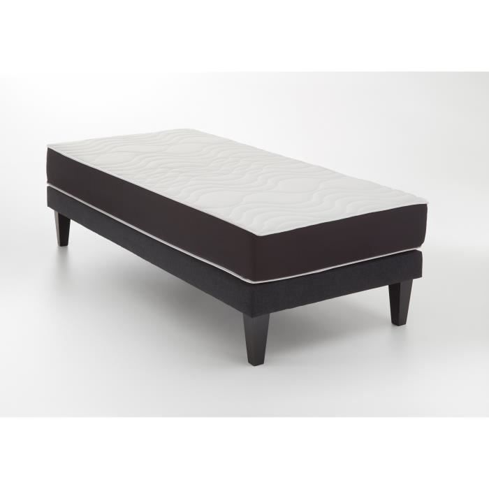 DORMIPUR Matelas 90x190 - Mousse mémoire de forme - 22 cm - Ferme - V1080