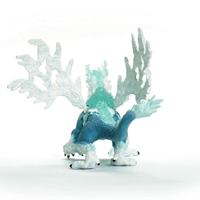 Dragon de glace Figurine fantastique pour enfants des 7 ans figurine 19 x 22 x 13 cm - schleich 70790 ELDRADOR