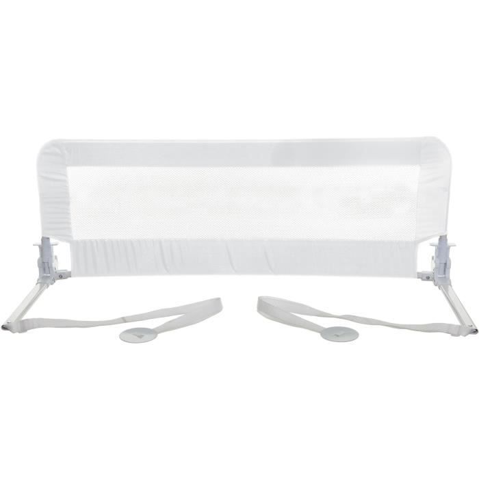 DREAMBABY Barriere de lit Extra large PHoeNIX - Pliable et portable - L 110 x L 45,5 cm - Blanche