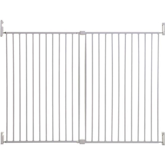 Dreambaby Barriere de sécurité Broadway Gro-Gate Extra-Large et Extra-Grande (pour 76 - 134 cm) blanc