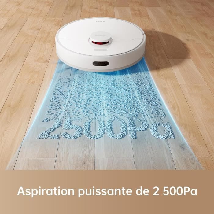 DREAME F9 Pro - Aspirateur Robot Laveur - 150 min - 2500 Pa aspiration - bac 570 ml