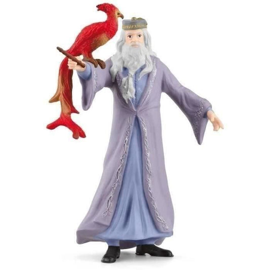 Dumbledore et Fumseck Figurine de l’univers Harry Potter pour enfants des 6 ans 11 x 4 x 12 cm - schleich 42637