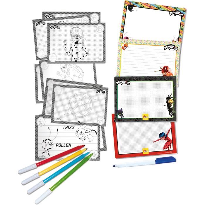 Ecole de dessin - Miraculous drawing school - Kit complet pour apprendre a dessiner - LISCIANI