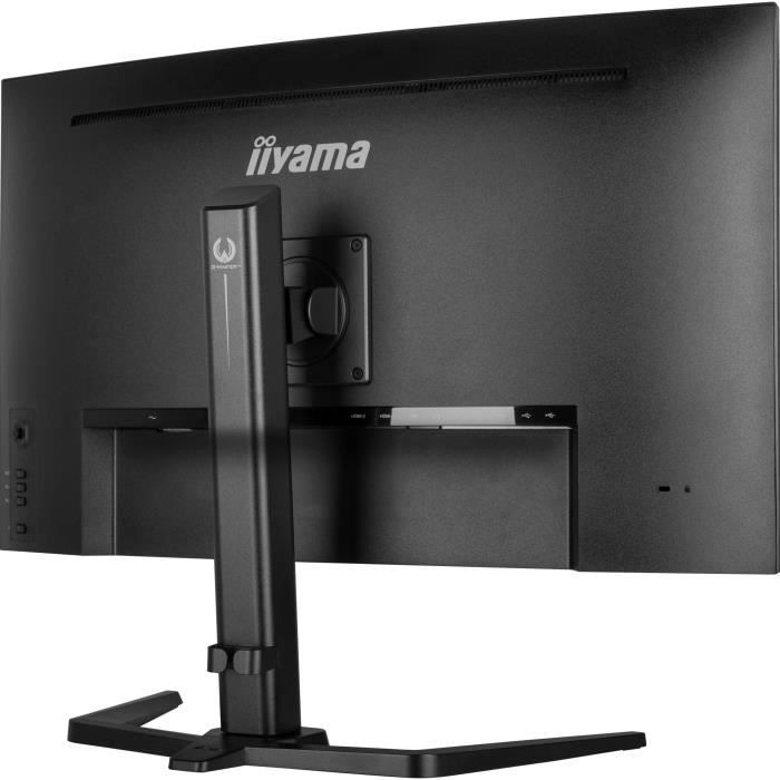 Ecran PC Gamer - IIYAMA - G-Master Red Eagle - GCB3280QSU-B1 - 31,5 WQHD - 0,4ms - 165Hz - HDMI / DisplayPort