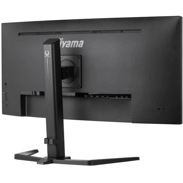 Ecran PC Gamer incurvé - IIYAMA G-Master Red Eagle GB3467WQSU-B5 - 34 UWQHD - Dalle VA - 0.4 ms - 165Hz - 2 x HDMI / 2