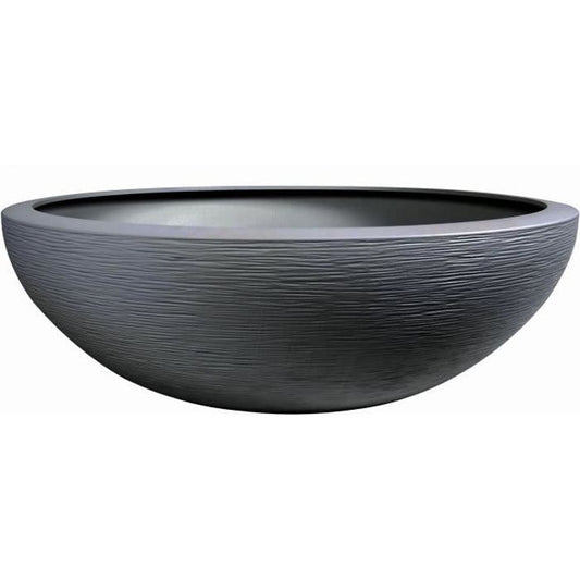 EDA Pot vasque Graphit Ø 59 cm - 39 L - Gris anthracite - Paloma Tech