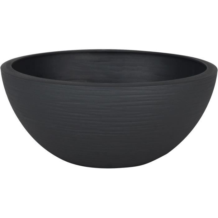 EDA Pot Vasque Graphit'UP Ø 25 cm - 3,3 L - Gris anthracite - Paloma Tech