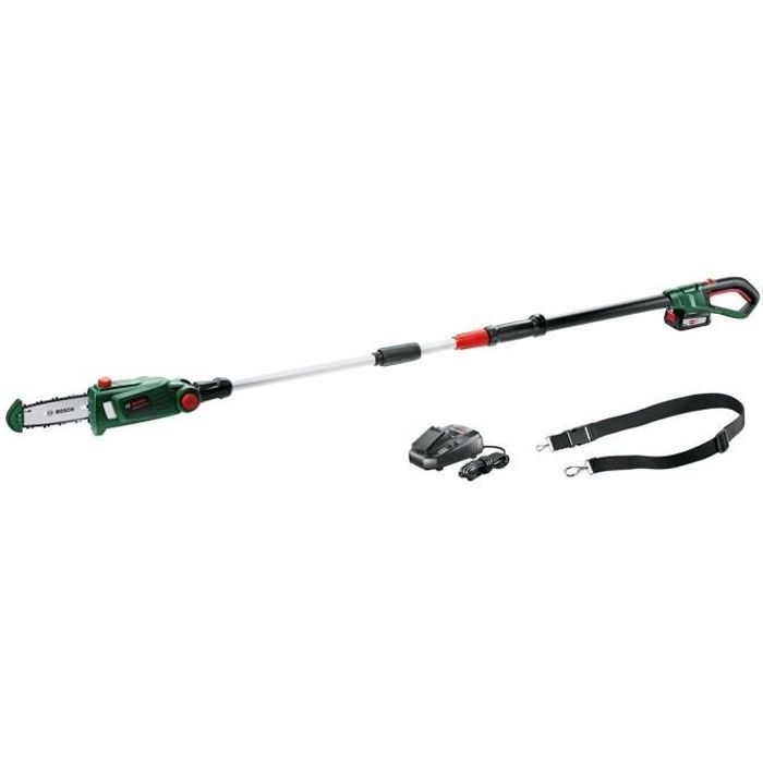 Elagueuse sur perche sans fil Bosch - UniversalChainPole 18 (Livré avec 1 batterie 18V-2,5Ah coupe: 15cm)