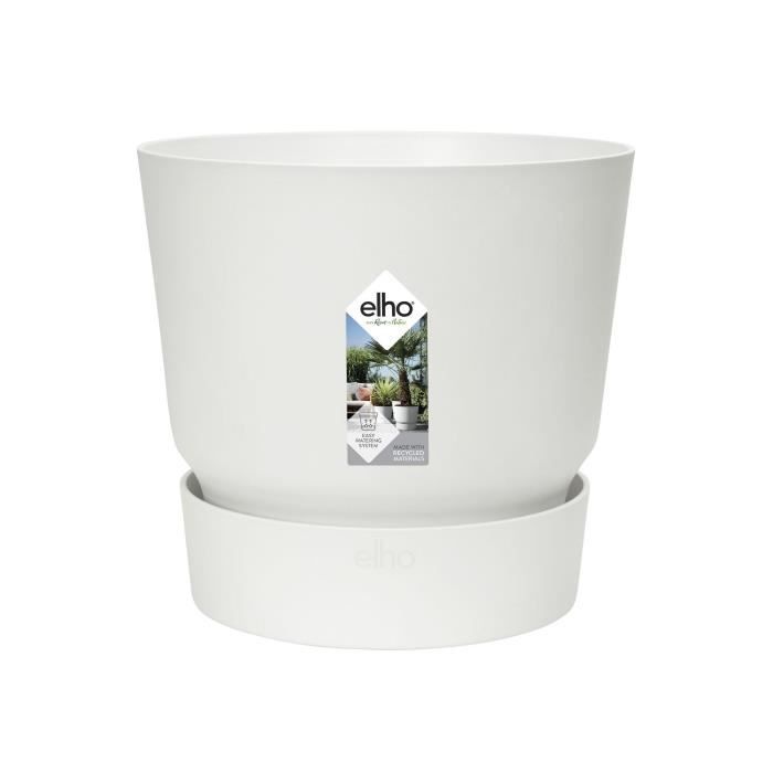 elho  Greenville Pflanztopf Ø47 cm Pot a Plantes weiß - 123 - Paloma Tech