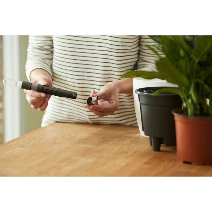 Elho Self-watering Insert Pot a fleurs 36 - Noir - Ø 36 x H 35 cm - intérieuraccessoires - 100% recyclé - Paloma Tech