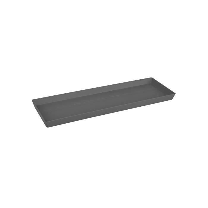 ELHO Soucoupe balconniere Loft Urban - 50 cm - Gris anthracite - Paloma Tech