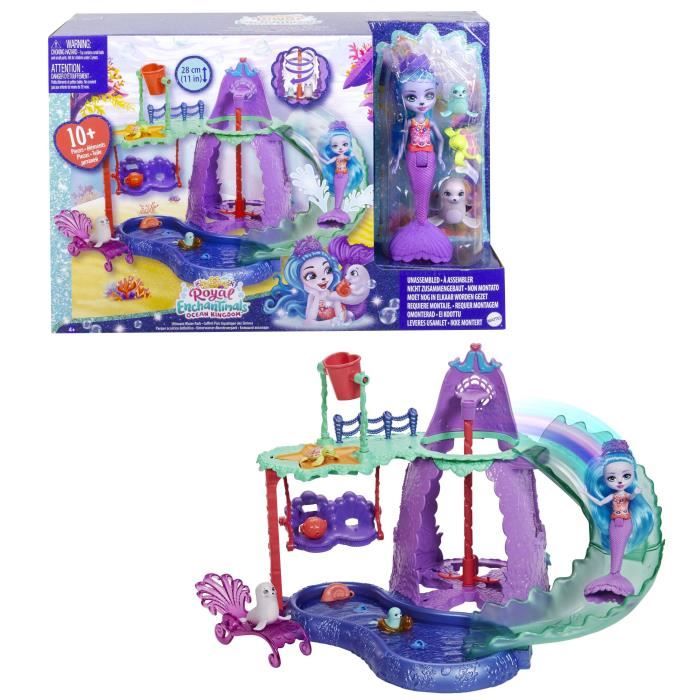 Enchantimals - Parc aquatique des Sirenes - Accessoire Mini-poupée - Des 4 ans HCG03