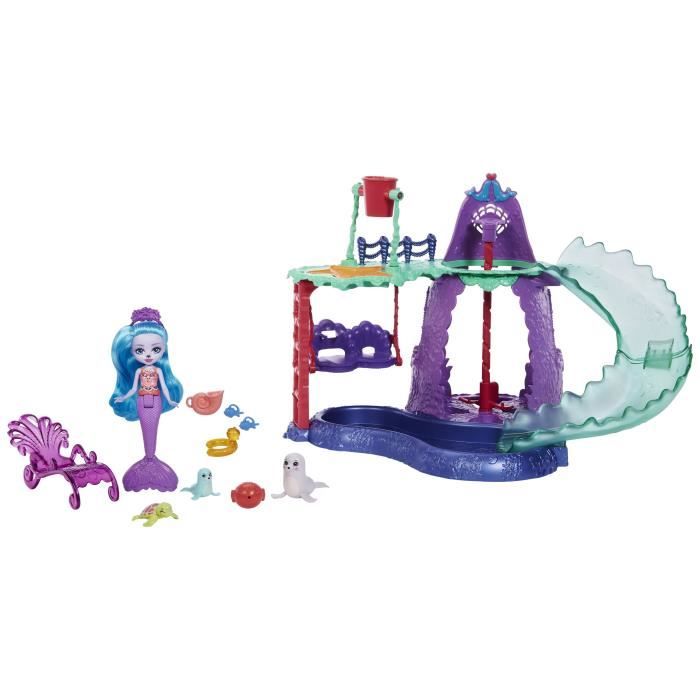 Enchantimals - Parc aquatique des Sirenes - Accessoire Mini-poupée - Des 4 ans HCG03