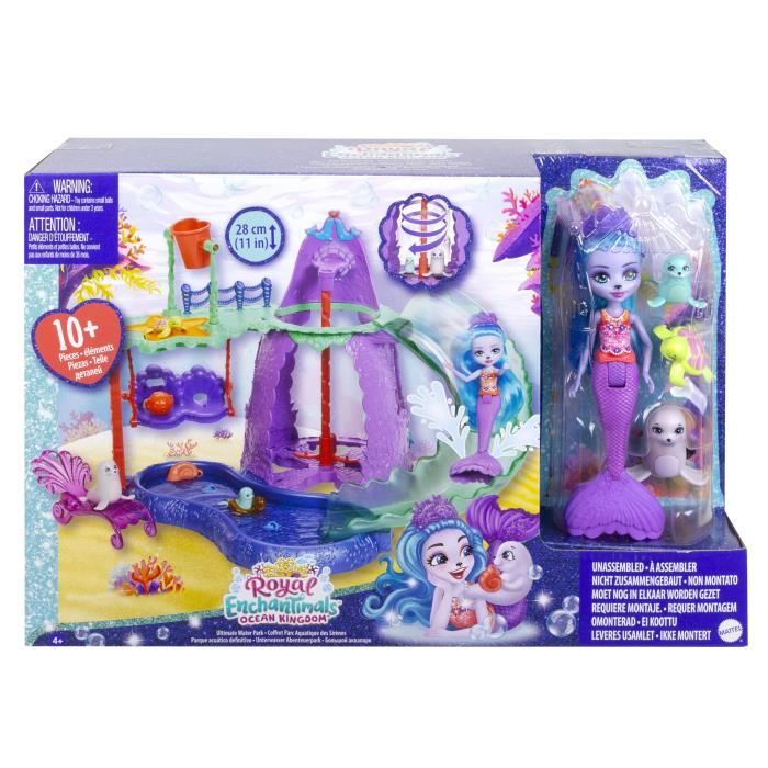 Enchantimals - Parc aquatique des Sirenes - Accessoire Mini-poupée - Des 4 ans HCG03