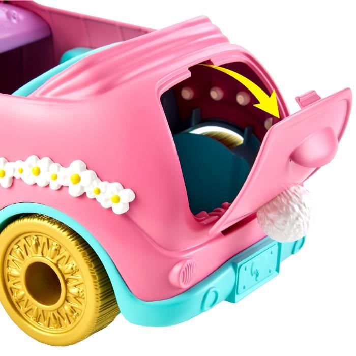 Enchantimals - Voiture Lapinmobile - Accessoire Mini-poupée - Des 4 ans HCF85