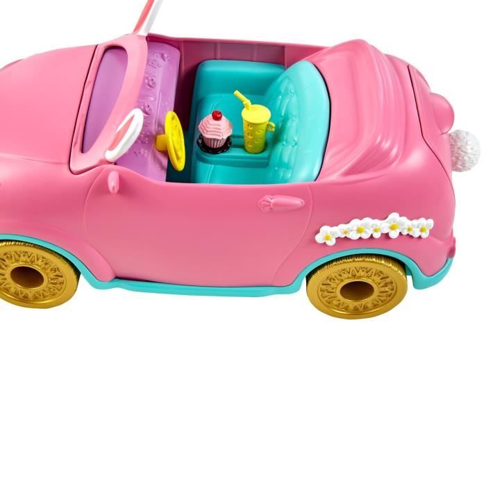 Enchantimals - Voiture Lapinmobile - Accessoire Mini-poupée - Des 4 ans HCF85